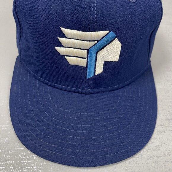 Vintage Syracuse Chiefs Fitted 7 1/4 New Era 90's Wool Hat Cap Made in USA - Picture 3 of 11